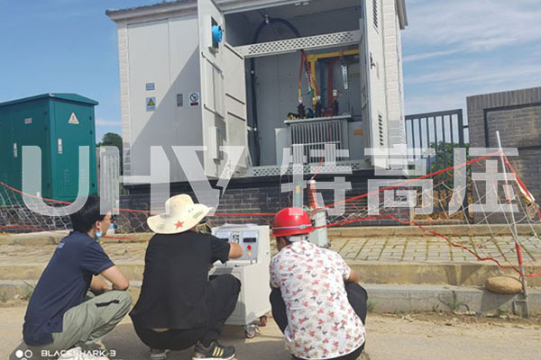 特高壓為人民警察訓練基地配電工程提供售后服務(圖4)